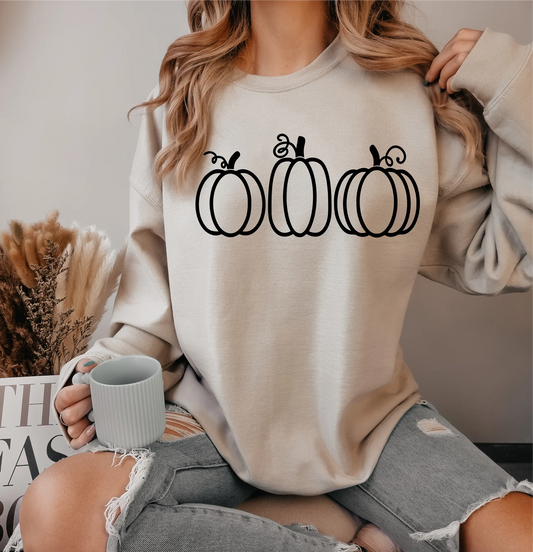 3 pumpkins - D-N