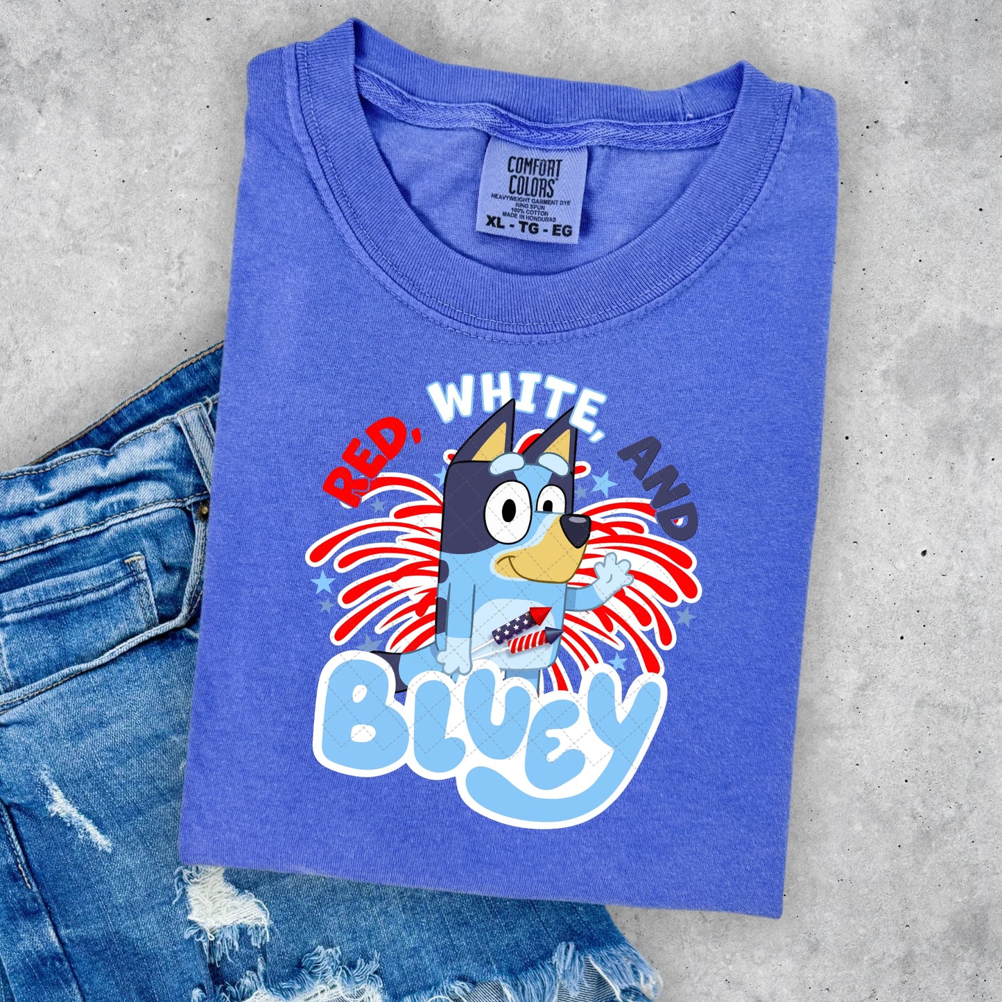 KIDS - Blue Pup Fireworks - C-Y