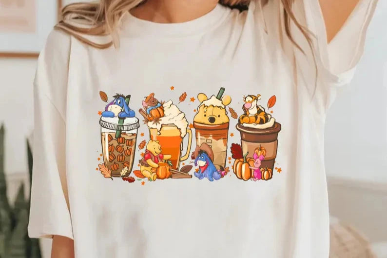 Winnie The Pooh Coffee Latte-E-Y